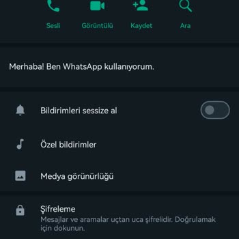 WhatsApp'tan Gelen Mesaj Hakkında Şikayet