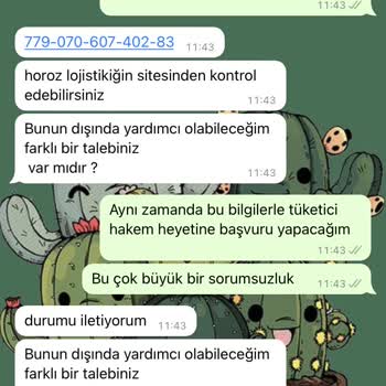 Horoz Lojistik Ve A101sitesi Pişmanlığı