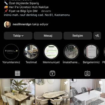 Mizlay Mobilya Masa Takımı