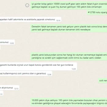 Vozol Gear 10.000 Çekim