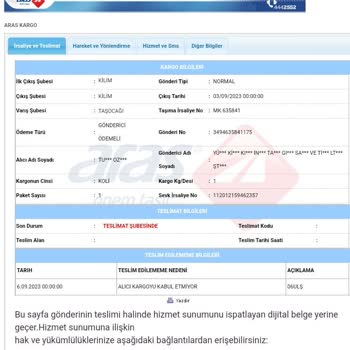 N11 Tarafından Param Alındı Ürün Yollanmadı