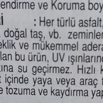 Zeminde Tutunmayan Zbs Zemin Boyası.