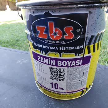 Zeminde Tutunmayan Zbs Zemin Boyası.