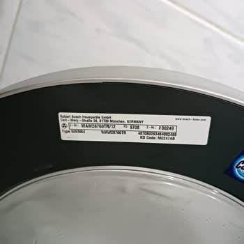 Bosch Çamaşır Makinesi Rutubet Kokusu!