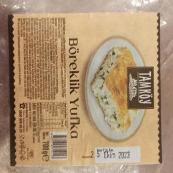 Şok Marketler Tamköy Böreklik Yufka Bayat