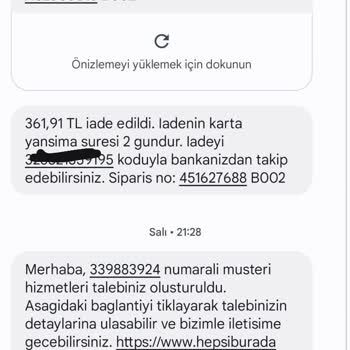 Hepsiburada Ve Hepsijet Şikayet
