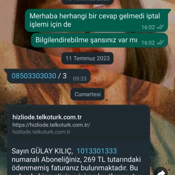 Telkotürk İptal Etmeme Rağmen Ödeme İstiyor