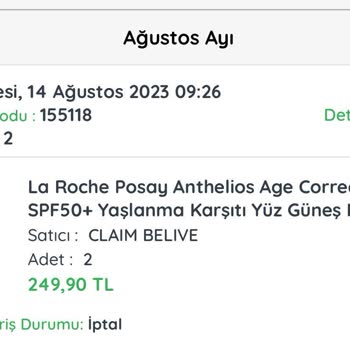 Allesgo La Roshe Posay Güneş Kremi Sahte Ürün