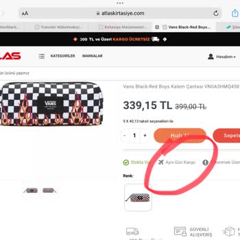 Atlas Kırtasiye Tüketiciyi Yanıltıyor Kargoyu Göndermiyor