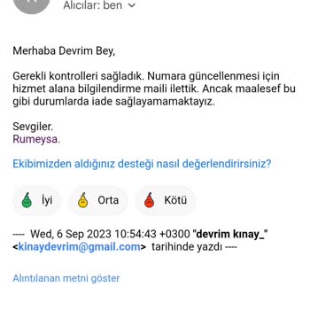 Kullanılmayan Numara İçin Armut Haksız Ödeme Alıyor Bizden