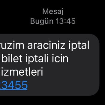 Metro Turizm Son Anda Otobüs İptali