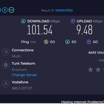 Vodafone Net Yüksek Ping Sorunu
