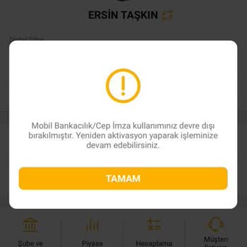 VakıfBank Mobil Bankacılık Bloke