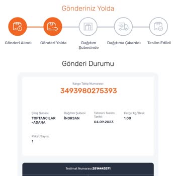 Aras Kargo Kargom Günlerdir Yolda Gözüküp Elime Ulaşmıyor