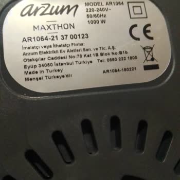 Arzum Mutfak Robotu Kahve Öğütücü