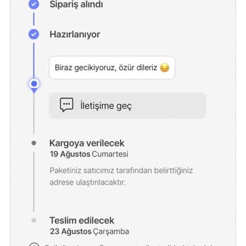 Yataş Siparişim 1 Aydır Gönderilmedi