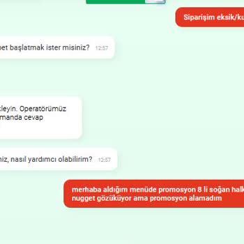 Tıkla Gelsin Canlı Destek Sorunu