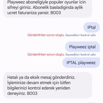 Playweez Otomatik Ödeme Alması