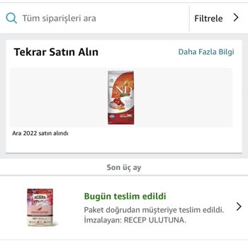 Amazon Özensiz Ve Kusurlu Paket Gönderimi Hk.
