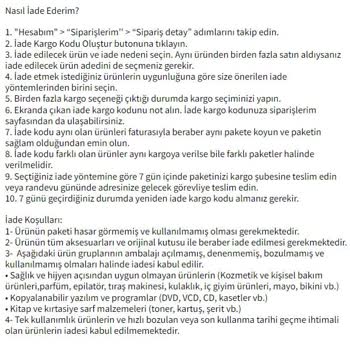 Trendyol İade Talebi Reddi