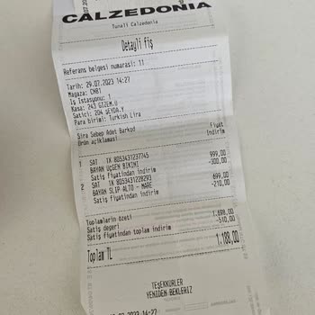 Calzedonia Renk Atması Ve Deforme