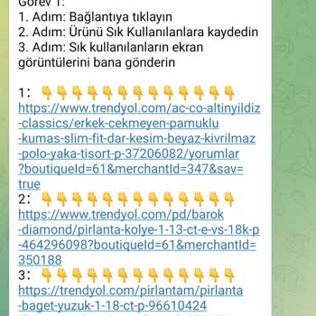 Telegram Günlük 800-1500 TL Kazana Bileceğim Part Time İş Teklifi Aldım