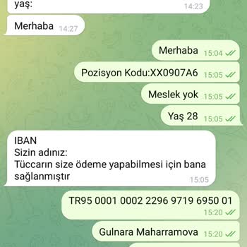 Telegram Günlük 800-1500 TL Kazana Bileceğim Part Time İş Teklifi Aldım