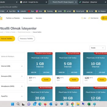 Pttcell Hat Taşıma İşlemi