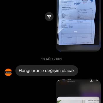 Tuba Mutioğlu Ne İade Ne Değişim!