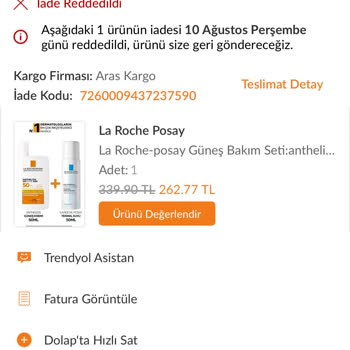 Trendyol Bozuk Güneş Kremi