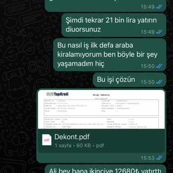 Master Car Filo Master Car Araç Kiralama, İnsanların Parasını Alıyor Geri Ödemiyor.