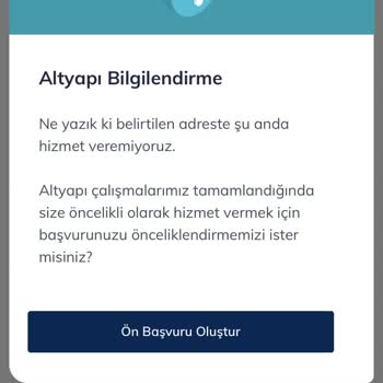 Türk Telekom Altyapı Yok Diyor.!