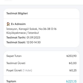 A101 Siparişi Teslim Etmeyip Ücret İadesi Yapmıyorlar