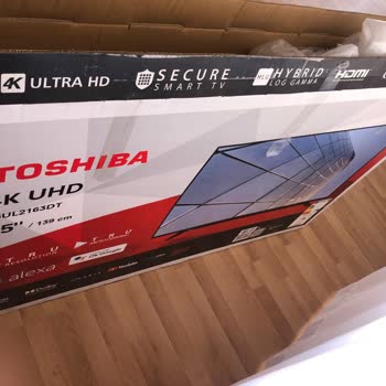 A101 Toshiba TV Ekranı Kırık Çıktı