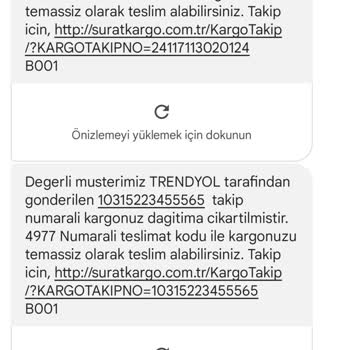 Sürat Kargo Kargom Geldiği Halde Ulaşmıyor