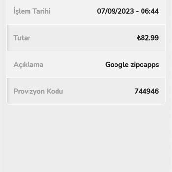 Google İznim Olmadan Hesabımdan Para Çekmiştir!