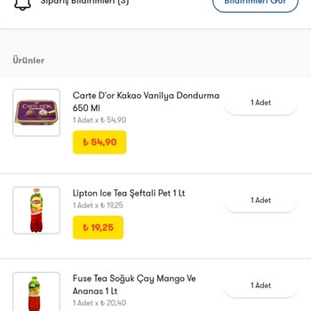 Şok Market Yanlış Sipariş