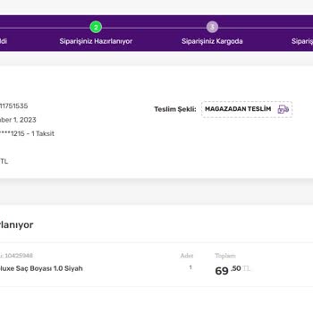Gratis Online Sipariş Gelmiyor