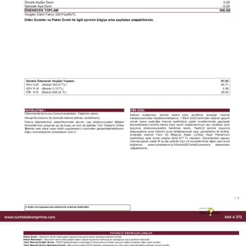 Türk Telekom Fazla Fatura Alıyor.