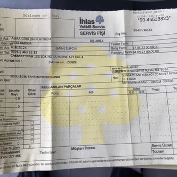 İhlas Pazarlamadan Aldığım Su Arıtıcısı Arızalı