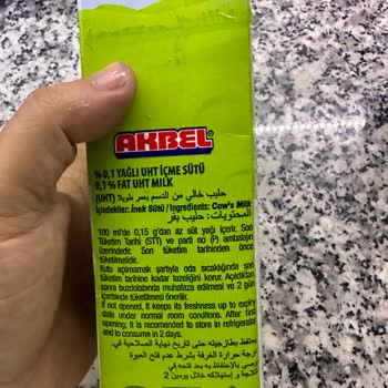 Akbel Süt Ürünleri Satın Alınan Sütlerde Katı Maddeler Çıktı