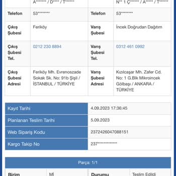 Sürat Kargo Teslim Etmediği Kargoları Edildi Olarak Sisteme Giriyor