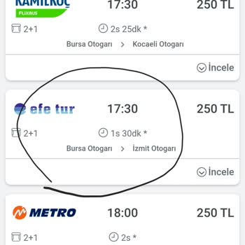 Efe Tur İzmit'e Belirttiği Saatte Gitmedi