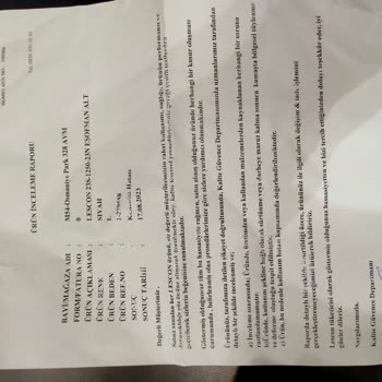 Lescon Eşofman Altı Sürtünmeden Kaynaklı Defolu