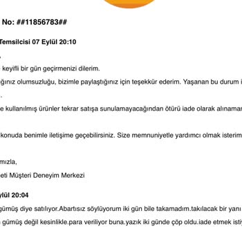 ÇiçekSepeti Ürün Açıklamasında Yazdığı Şekilde Ve Kalitede Gönderilmedi