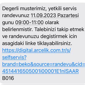 Beko Buzdolabı Teknik Servis Geç Randevu
