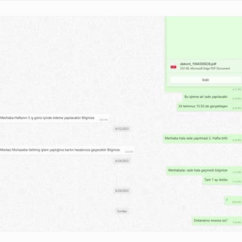 OTG Coffee Para İadesi Yapılmadı