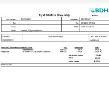 Lenovo Bilgisayar Tablet Garanti Kapsamında Ücret Talep Ediyor.