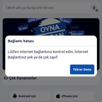 Oley.com A Giriş Yapamıyorum
