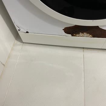 Arçelik Çamaşır Makinesi Bütün Köşelerden Boya Atması Pas Tutması